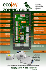 Ecojay SMartZone-4X Installation, Specification & Operation