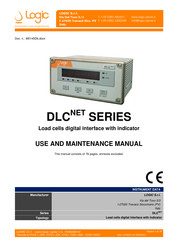 Logic DLC NET-WM Use And Maintenance Manual