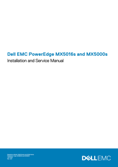 Dell EMC PowerEdge MX5000s Installation And Service Manual