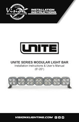 Vision X UNITE Series Installation Instructions Manual