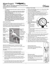 CooperSurgical Mityvac 10022 Instructions For Use Manual