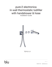 Blu Bathworks Pure 2 TEP431.01 Installation Manual