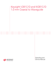 Keysight Technologies W281C Operating And Service Manual