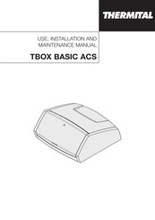 Riello Thermital TBOX BASIC ACS Use, Installation And Maintenance Manual