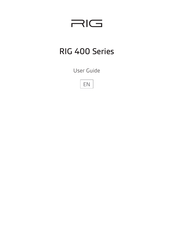 Nacon Rig 400 Series User Manual