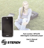 Steren MP4-270 User Manual