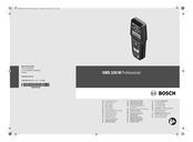 Bosch Professional GMS 100 M Original Instructions Manual