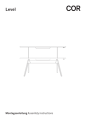 Cor Level Table Assembly Instructions Manual