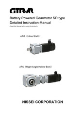 Nissei APG Series Detailed Instruction Manual