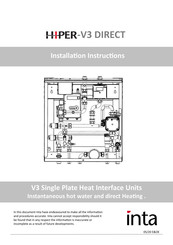 Inta HIPER-V3 DIRECT Installation Instructions Manual