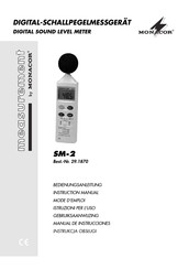 Monacor SM-2 Instruction Manual