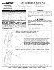 Little Giant ABS Series Instruction Sheet
