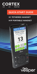 Vesper CORTEX H1 Quick Start Manual