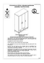Seconique STOCKHOLM Assembly Instructions Manual