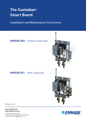 enware Custodian WMSSB-001 Installation And Maintenance Instructions Manual