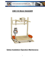 CBE 510 Safety, Installation, Operation, Maintenance
