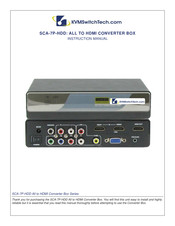 KVMSwitchTech SCA-7P-HDD Instruction Manual