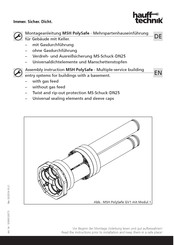 Hauff-Technik MSH PolySafe Assembly Instruction Manual
