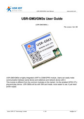 USR IOT USR-GM3S User Manual