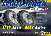 SPIKES-SPIDER EASY Alpine Mounting Instructions