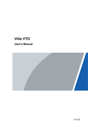 Dahua Villa VTO User Manual