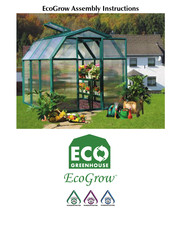 Rion Eco Greenhouse EcoGrow Assembly Instructions Manual