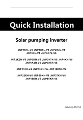 Jntech JNP7K5H-V5 Quick Installation