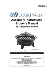 Four Seasons Courtyard SRFP11716 Assembly Instructions & User Manual