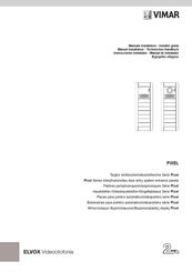 Vimar Pixel Series Installer's Manual