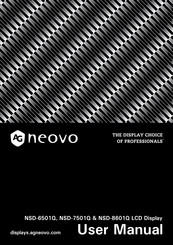 AG Neovo NSD-8601Q User Manual