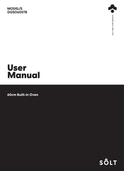 Solt GGSO605TB User Manual