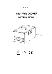 edenox BMP-25 Instructions Manual