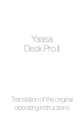 Yaasa Desk Pro II Translation Of The Original Operating Instructions