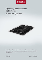 Miele SmartLine CS 7102-1 Operating And Installation Instructions