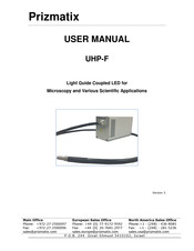 Prizmatix UHP-F User Manual