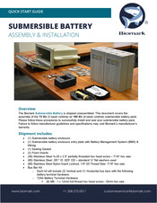 Biomark Submersible Battery Assembly & Installation