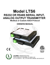 LAUREL LTS60 Series Owner's Manual