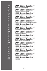 LMA Stone Breaker Manual