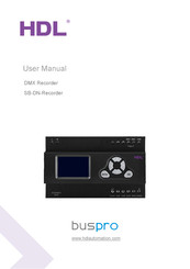 HDL buspro SB-DN-Recorder User Manual