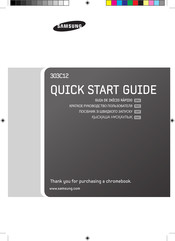 Samsung Chromebook 303C12 Quick Start Manual