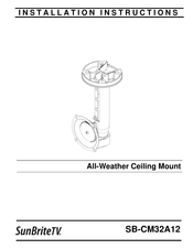 SunBriteTV SB-CM32A12 Installation Instructions Manual