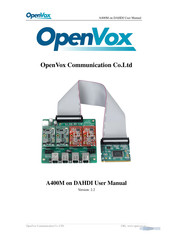 OpenVox A400MS User Manual