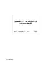 Raven Sidekick Pro ISO Installation & Operation Manual