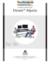 Anthro Elevate Adjusta Series Assembly Instructions Manual