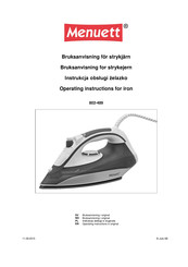 Menuett 802-489 Operating Instructions Manual