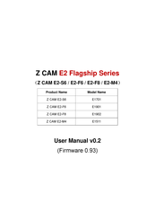 Z-cam E1902 Manuals | ManualsLib