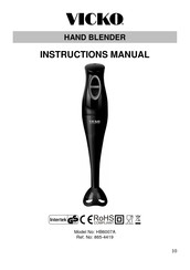 Vicko HB6007A Instruction Manual