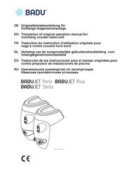 Speck BODU JET Perla Translation Of Original Operation Manual