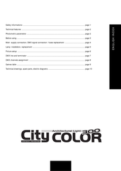 Studio Due CityColor300 Manual