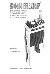 Sommerkamp TS-5680 Instruction Manual